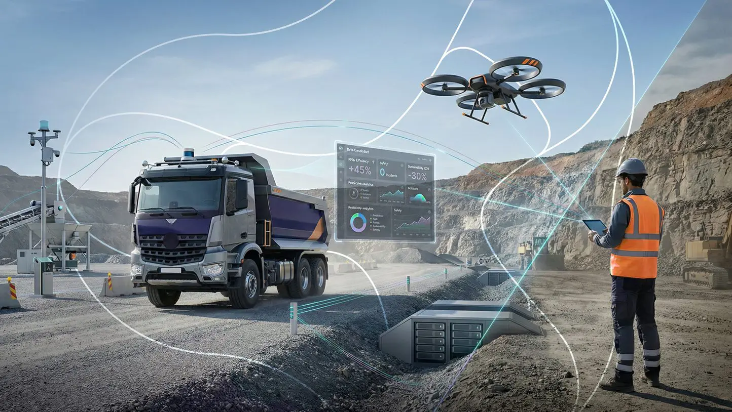 Como IA, Sensores e Plataformas de Automação estão Revolucionando o Segmento Mineral